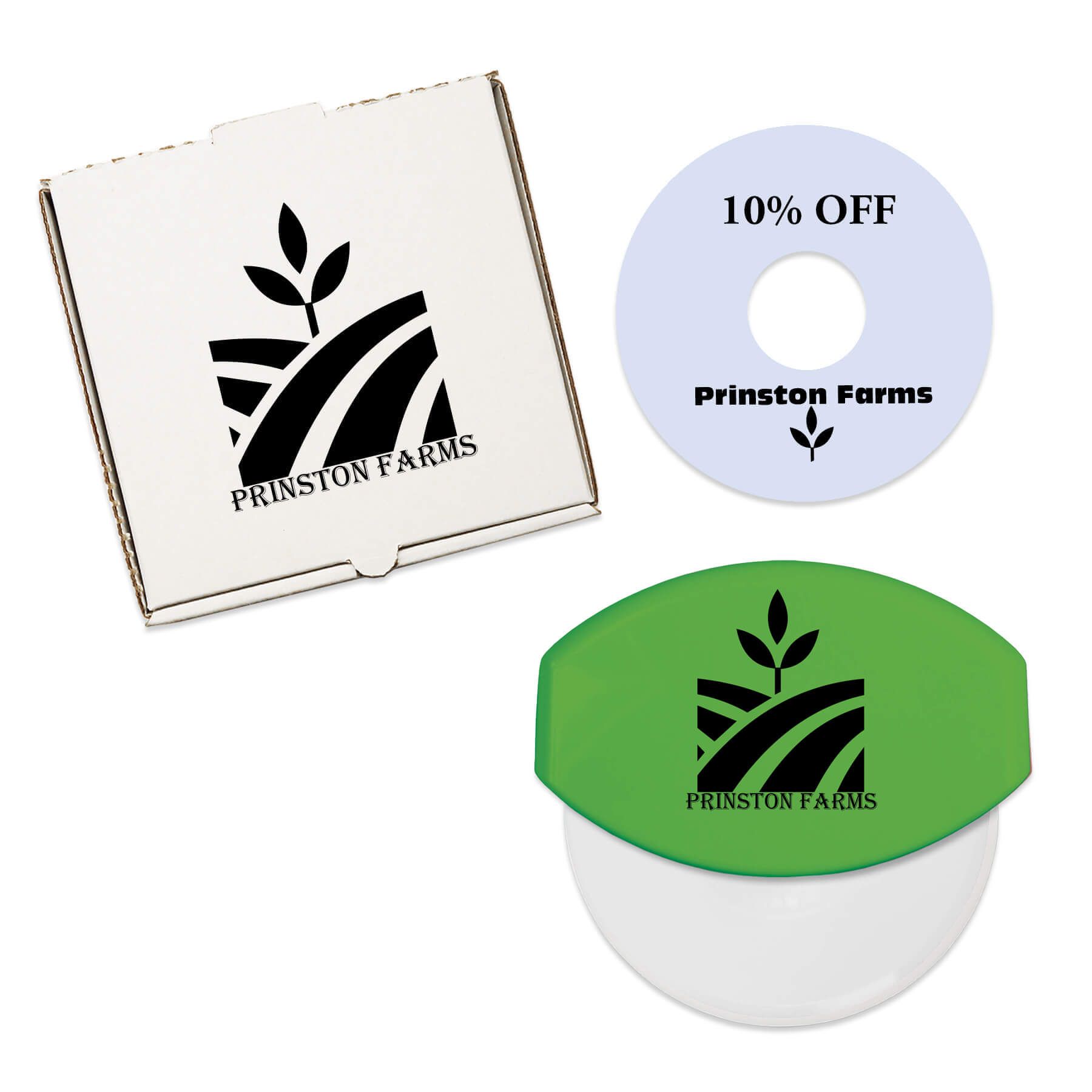 Cilantro Green Imprinted